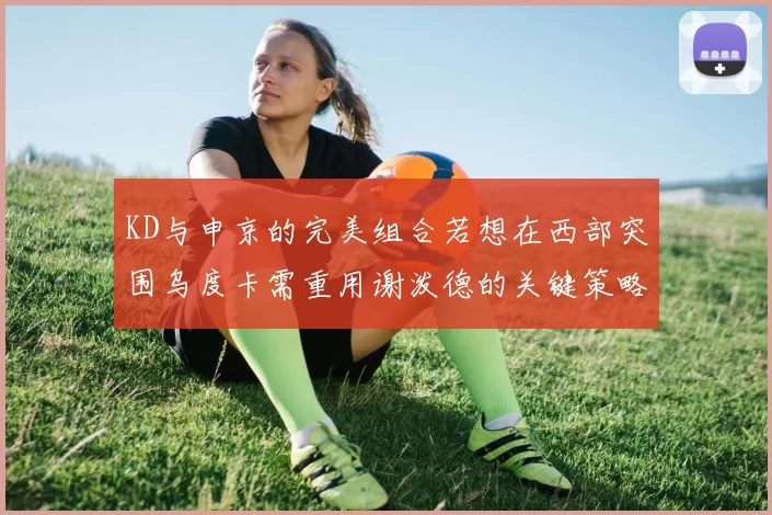 KD与申京的完美组合若想在西部突围乌度卡需重用谢泼德的关键策略