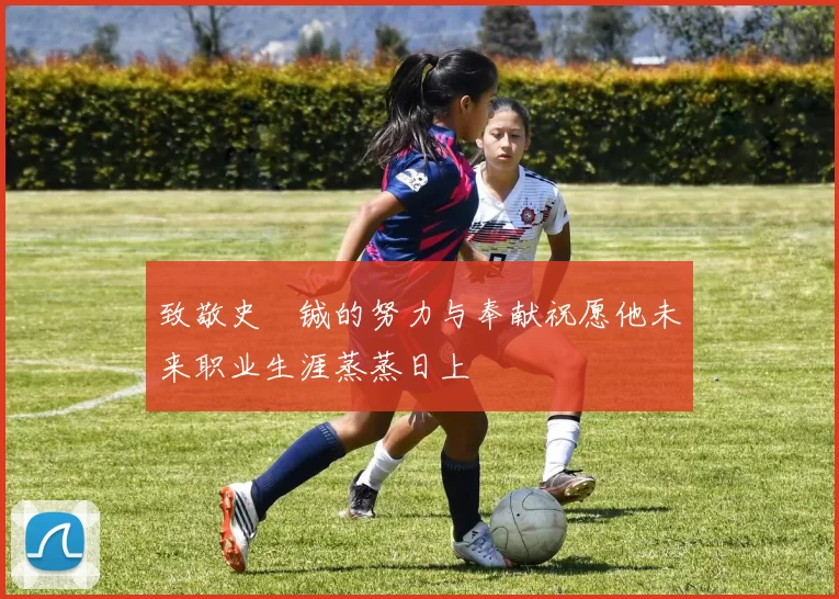 致敬史堉铖的努力与奉献祝愿他未来职业生涯蒸蒸日上